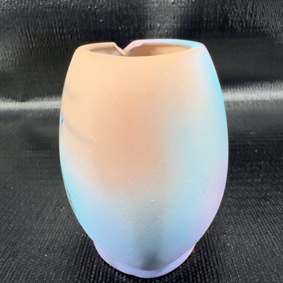 J Vincent Studios Art Pottery Southwest Cut Out Vase Vessel Decorative Signed - Picture 8 of 12